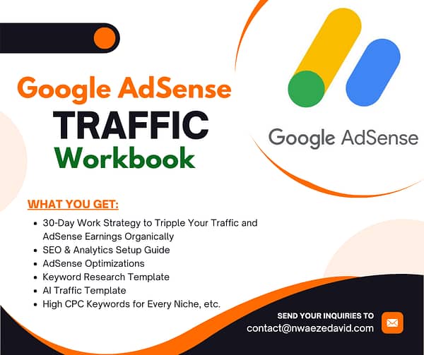 Google AdSense Traffic Workbook