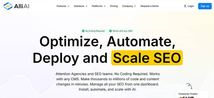 Бүх см-ийн Alliai Seo програм хангамж