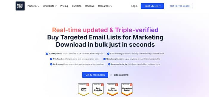 BookYourData Review