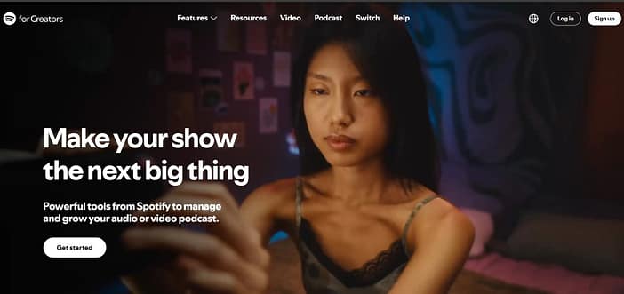 spotify podcast software