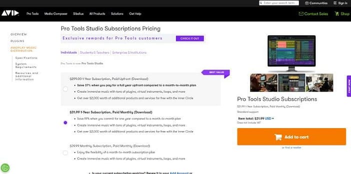 Avid Pro Tools