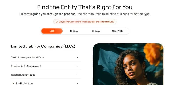 Bizee Business Registration in the USA