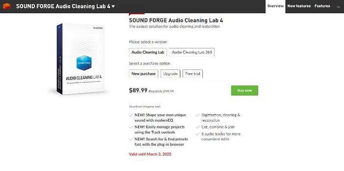 Soundforge Cleaning Lab Pricing