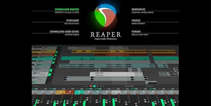 Reaper Digital Audio Production Application