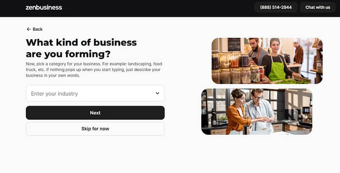 ZenBusiness Business Registration