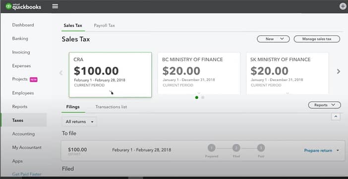 Karakteristikat e QuickBooks