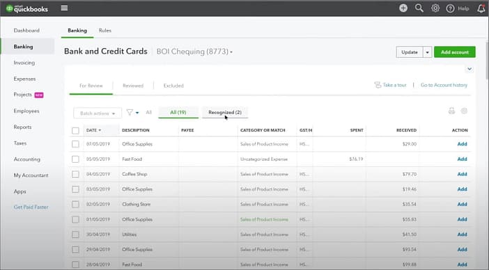 Karakteristikat e QuickBooks