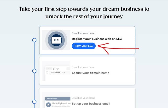 Tailor Brands Business Registration in the USA