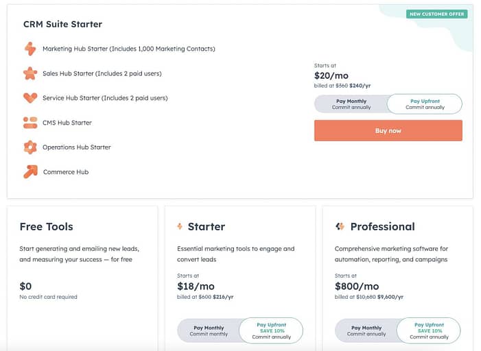 Harga Hubspot