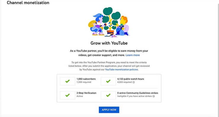 YouTube Monetization